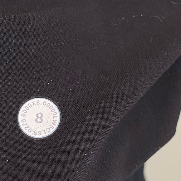 Lululemon Dynamic Days Pant *Cupro Modal Black Size 8 Lightweight Athleisure - Picture 7 of 12